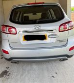 Hyundai santa fe ii задня кришка багажника 