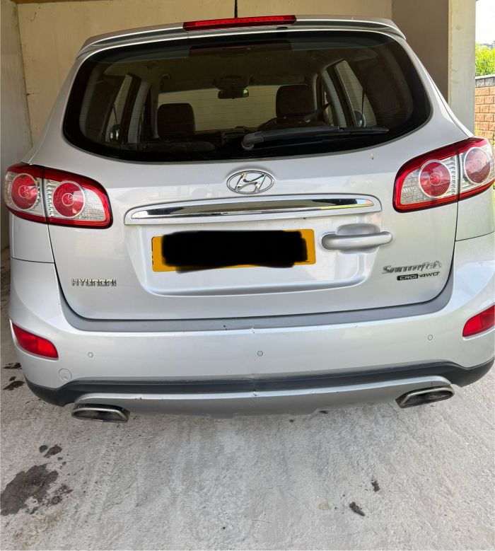 Hyundai santa fe ii задня кришка багажника 
